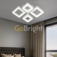 Lustra LED RGB 126W cu Telecomanda Liam 3 Tipuri de Lumini Alb
