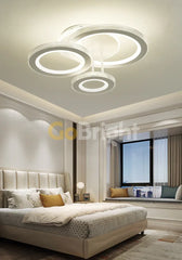 Lustra LED RGB 164W cu Telecomanda Anna 3 Tipuri de Lumini Alb
