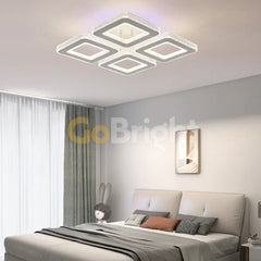 Lustra LED RGB 184W cu Telecomanda Anna 3 Tipuri de Lumini Alb