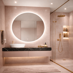Oglinda LED Premium 100cm Touch 3 Culori Luminoase