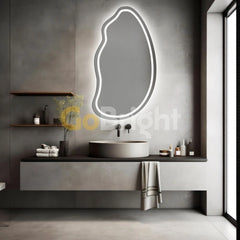 Oglinda LED Cloud 60x80cm Touch 3 Culori Luminoase