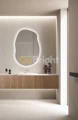 Oglinda LED Cloud 60x90cm Touch 3 Culori Luminoase