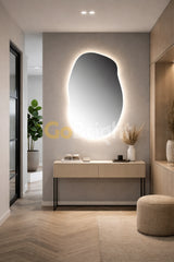 Oglinda LED Cloud 60x90cm Touch 3 Culori Luminoase