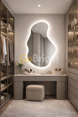 Oglinda LED Cloud 65x100cm Touch 3 Culori Luminoase