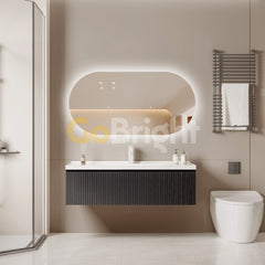 Oglinda LED Premium 120x60cm Touch 3 Culori Luminoase