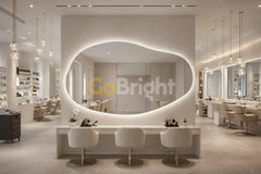 Oglinda LED Premium 140x90cm Touch 3 Culori Luminoase