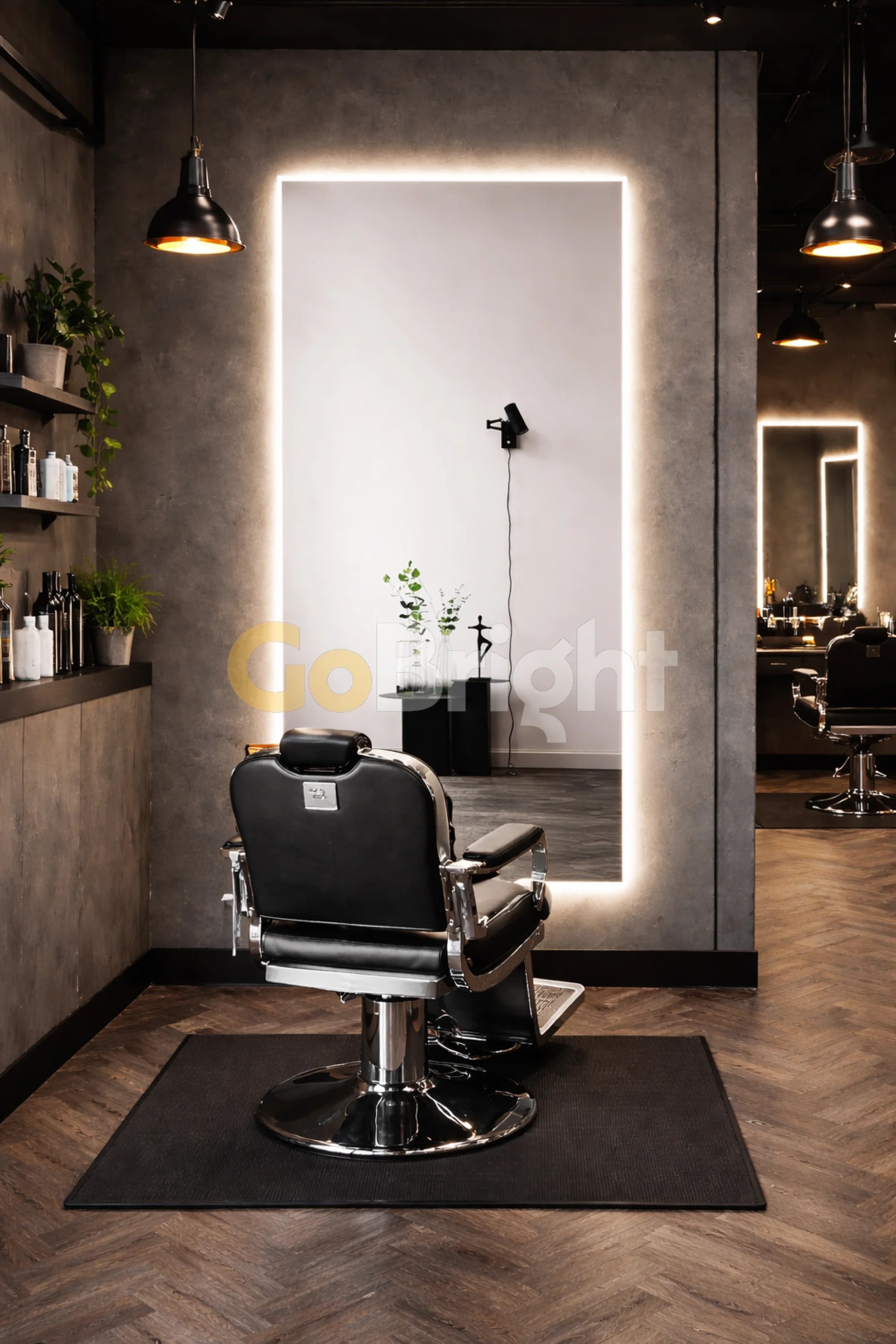 Oglinda LED Premium 70x180cm Touch 3 Culori Luminoase