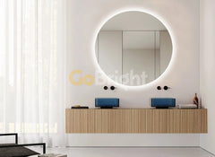 Oglinda LED Premium 80cm Touch 3 Culori Luminoase