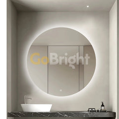 Oglinda LED Premium 80cm Touch 3 Culori Luminoase