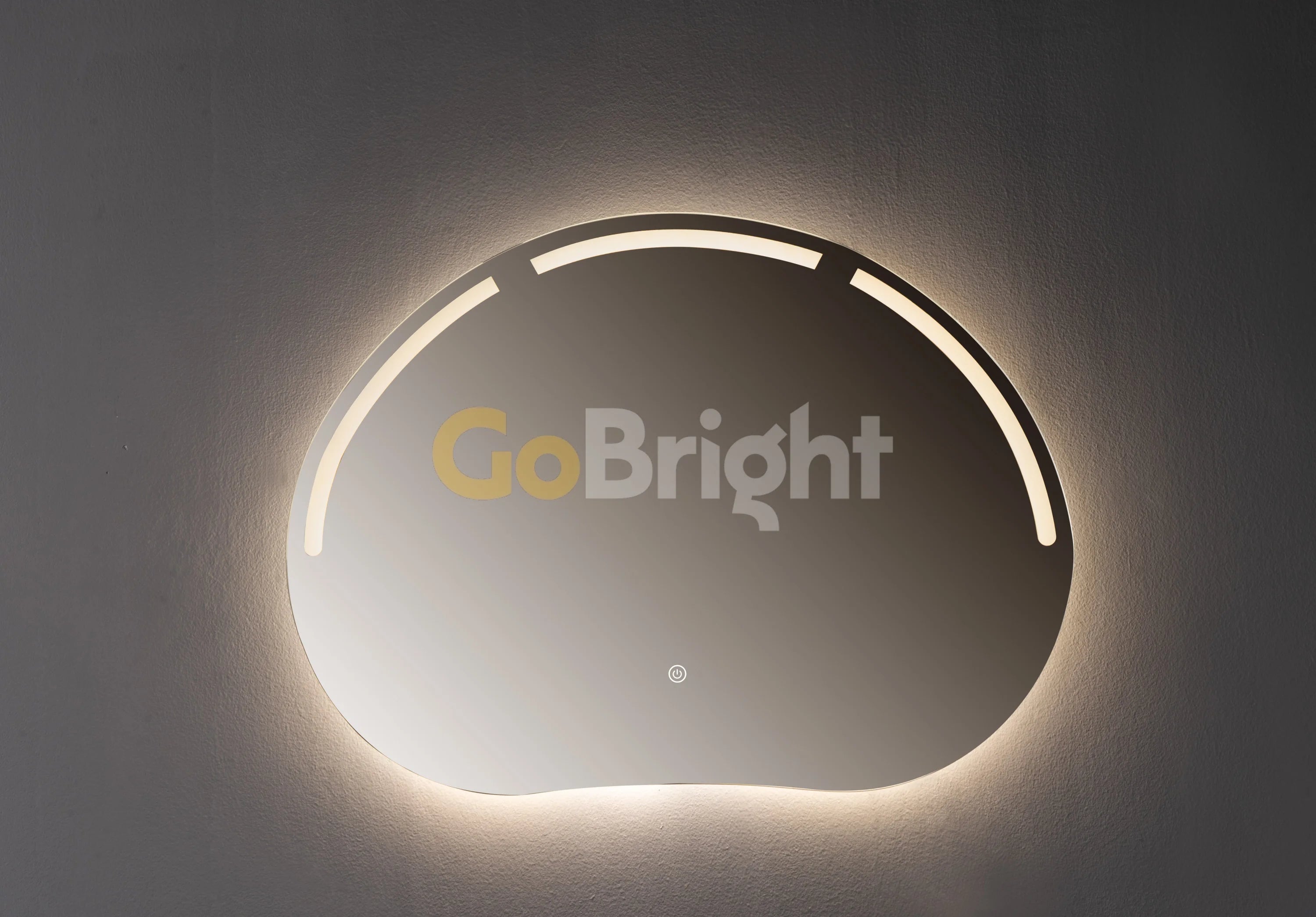 Oglinda LED Premium 80x60cm Touch 3 Culori Luminoase