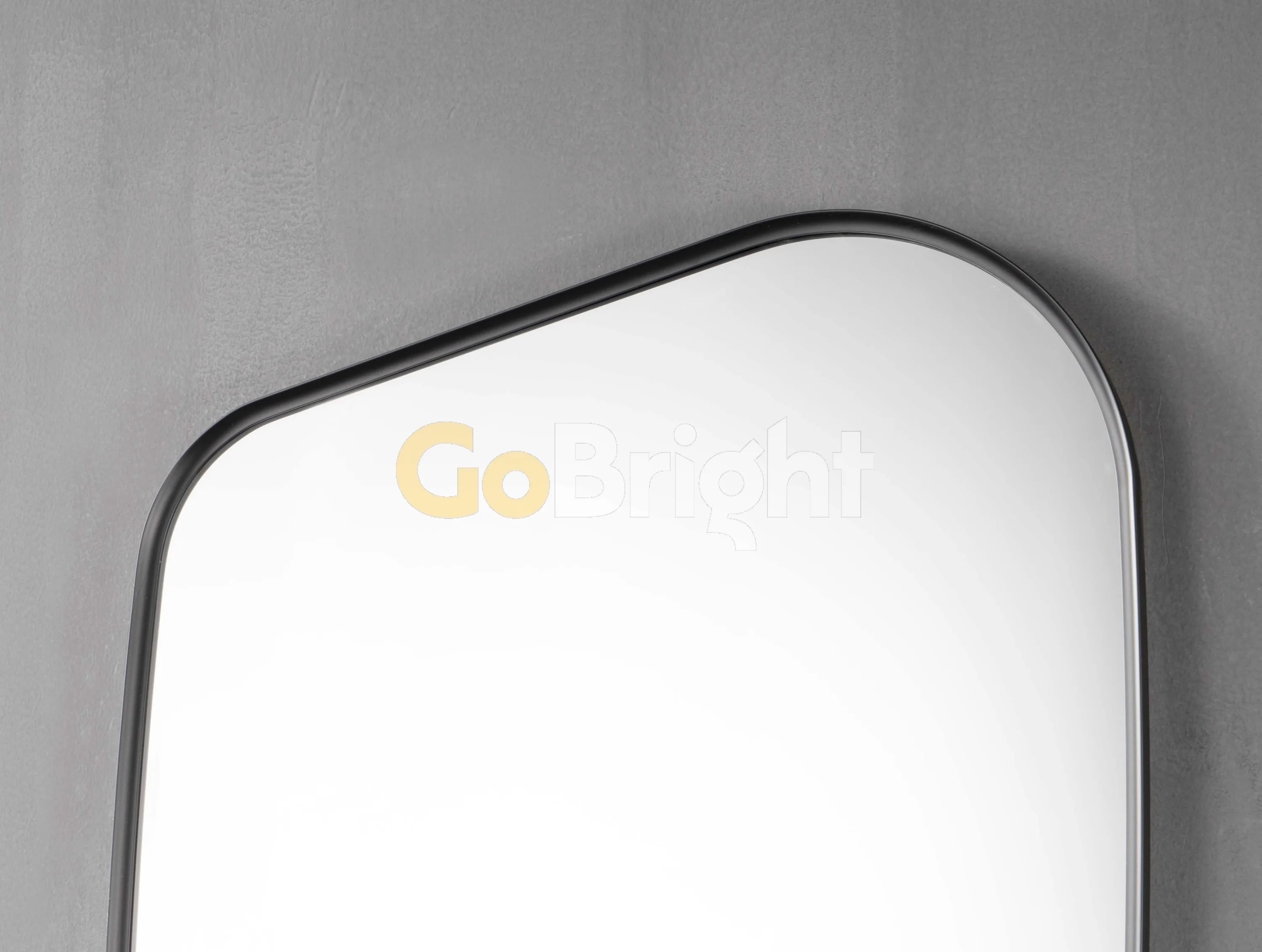 Oglinda LED Rama Neagra 70x110cm Touch 3 Culori Luminoase – Sticla Premium 5 mm