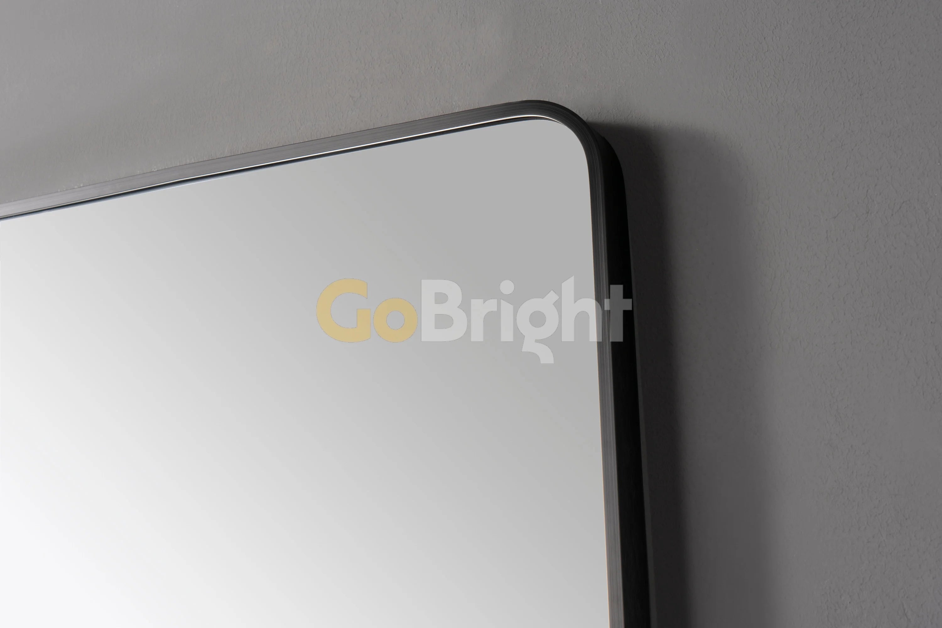 Oglinda LED Rama Neagra 70x110cm Touch 3 Culori Luminoase – Sticla Premium 5 mm