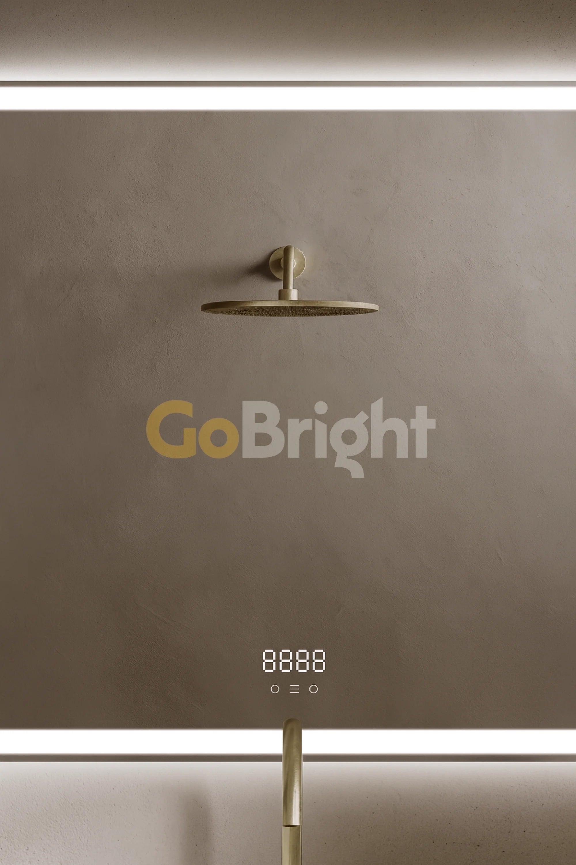 Oglinda LED Smart 120x80cm Senzor Miscare Dezaburire 3 Culori Luminoase Afisaj Ceas & Temperatura – Sticla Premium 5 mm