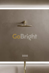 Oglinda LED Smart 120x80cm Senzor Miscare Dezaburire 3 Culori Luminoase Afisaj Ceas & Temperatura – Sticla Premium 5 mm