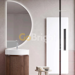 Oglinda LED Smart 80x150cm Senzor Miscare 3 Culori Luminoase – Sticla Premium 5 mm