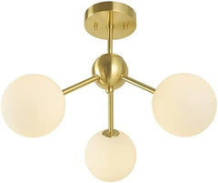 Pendul Jolie 3xE27 30cm Auriu