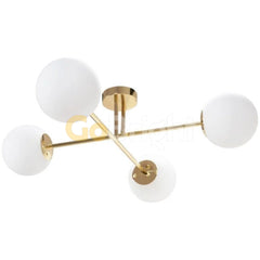 Pendul Jolie 4xE27 50cm Auriu