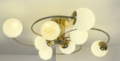 Pendul Jolie 8xG9 60cm Auriu