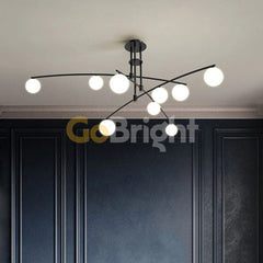 Pendul Jolie 9xG9 Diametru 115cm Negru