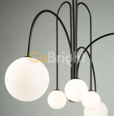 Pendul Jolie Becuri Incluse 6xG9 60cm Negru
