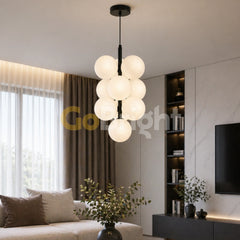Pendul Jolie Reglabil 10xG9 40cm Negru