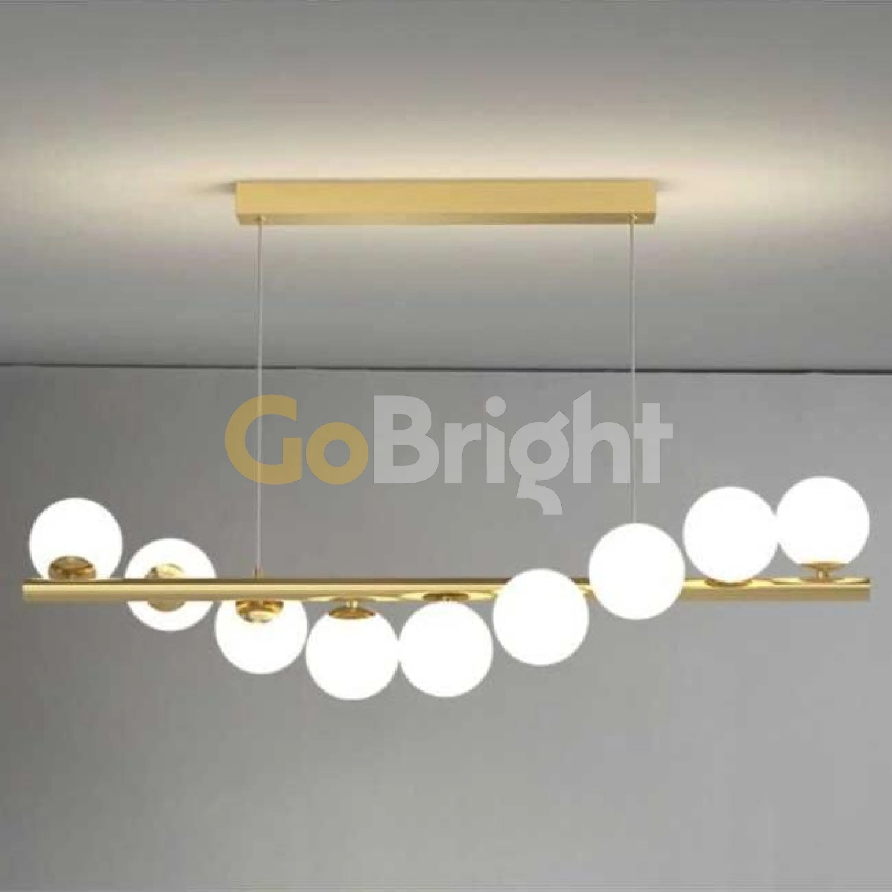 Pendul Jolie Reglabil 11xG9 120cm Auriu