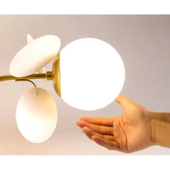 Pendul Jolie Reglabil 12xE27 Diametru 95cm Auriu