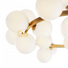 Pendul Jolie Reglabil 15xG9 Diametru 60cm Auriu