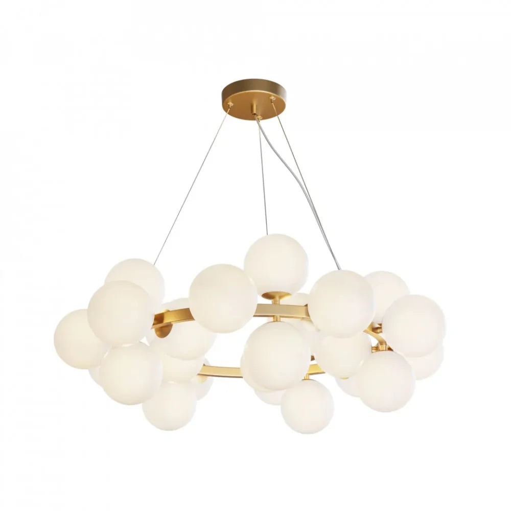 Pendul Jolie Reglabil 15xG9 Diametru 60cm Auriu