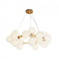 Pendul Jolie Reglabil 15xG9 Diametru 60cm Auriu