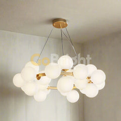 Pendul Jolie Reglabil 15xG9 Diametru 60cm Auriu
