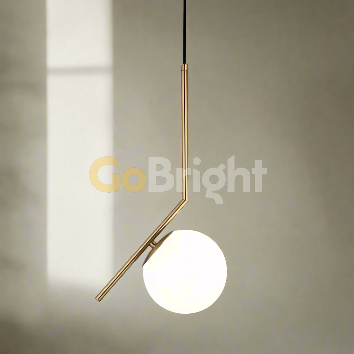 Pendul Jolie Reglabil 1xE14 Auriu