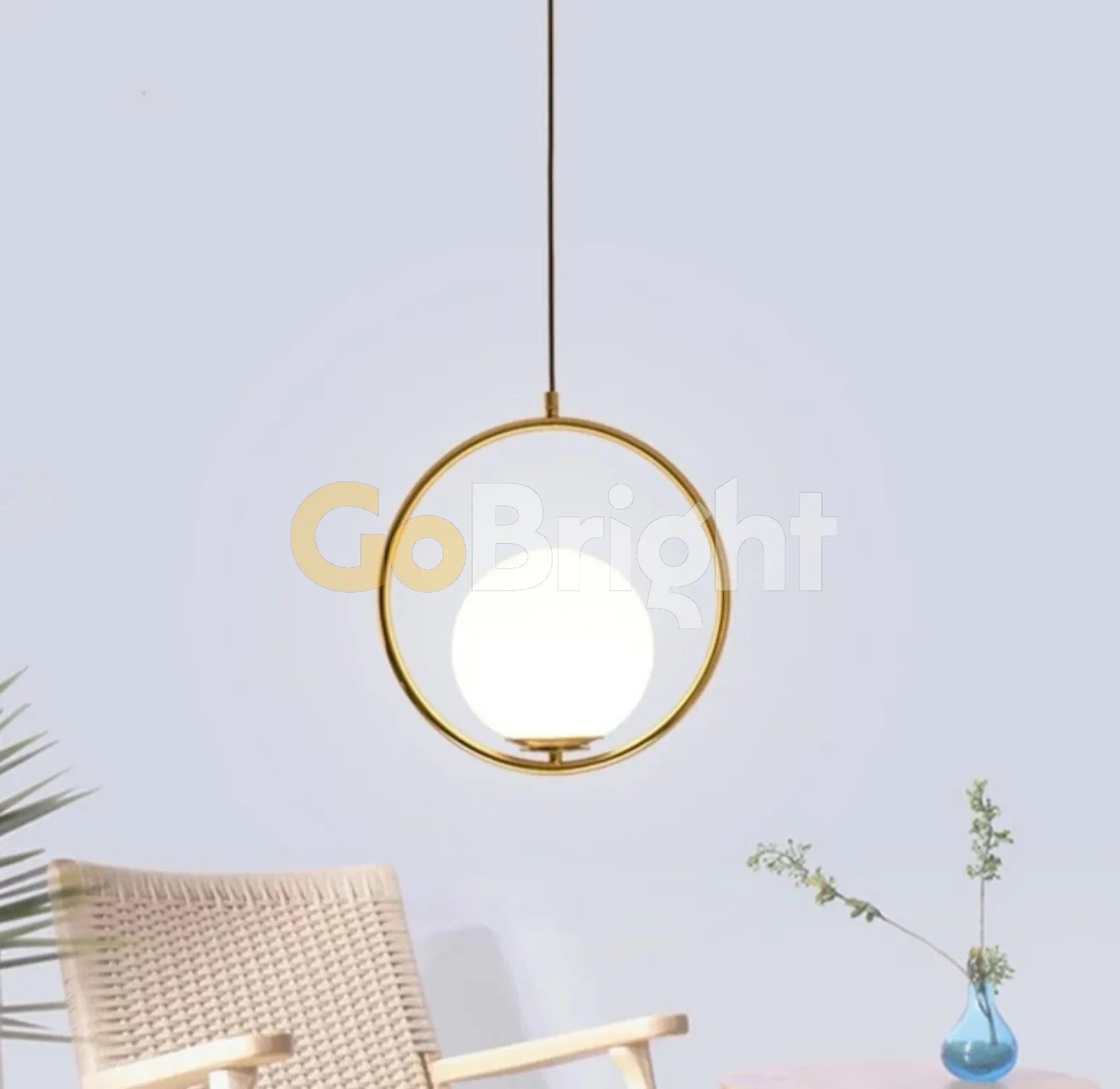 Pendul Jolie Reglabil 1xE14 Auriu