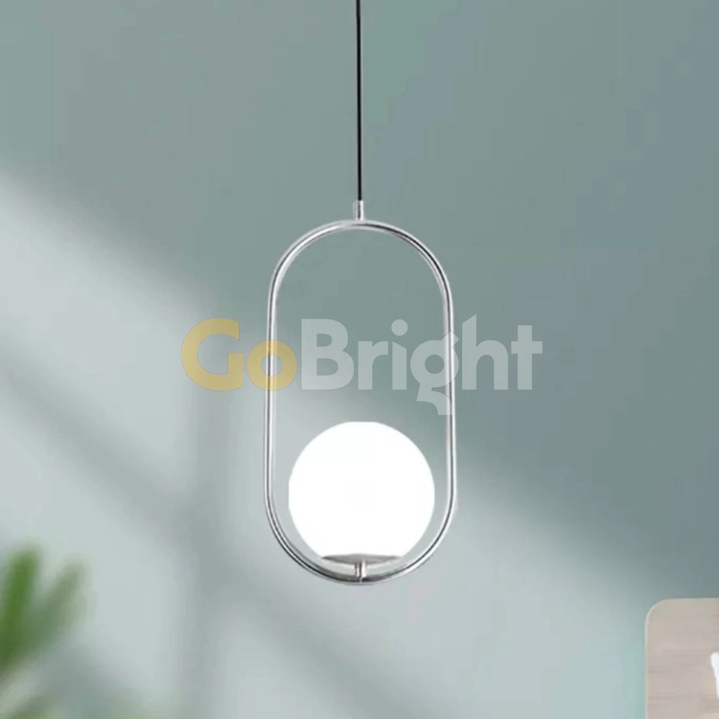 Pendul Jolie Reglabil 1xE27 Argintiu