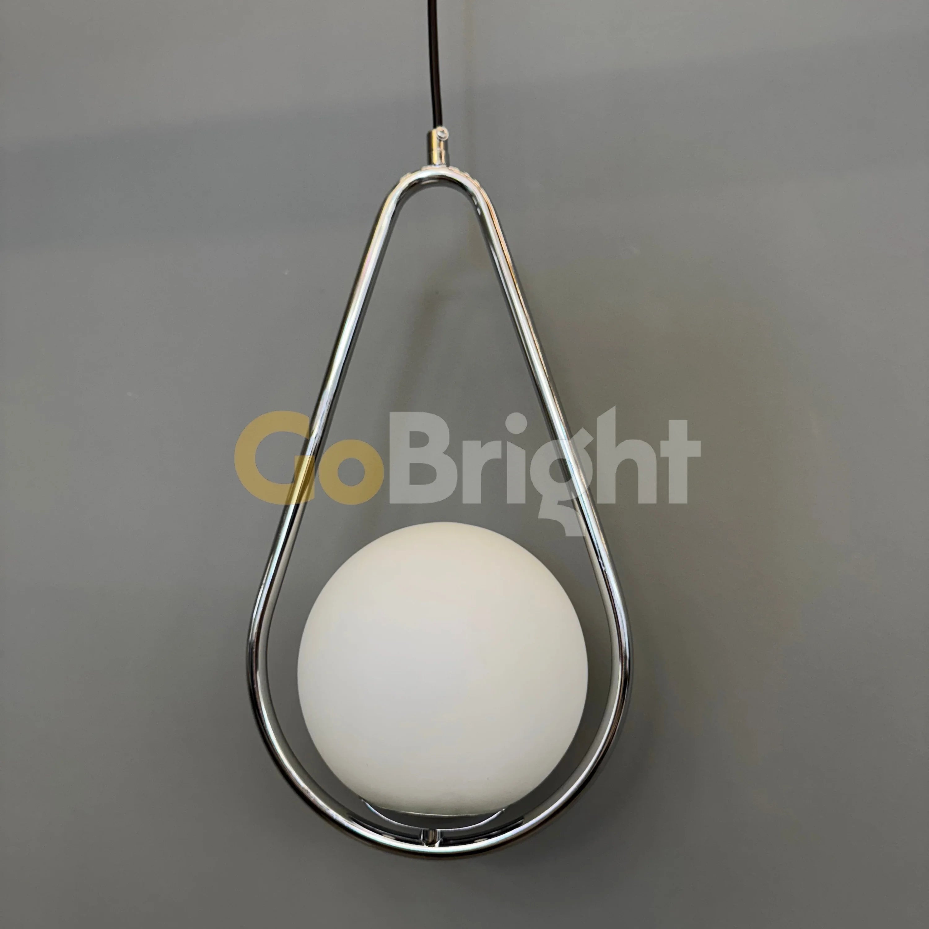 Pendul Jolie Reglabil 1xE27 Argintiu