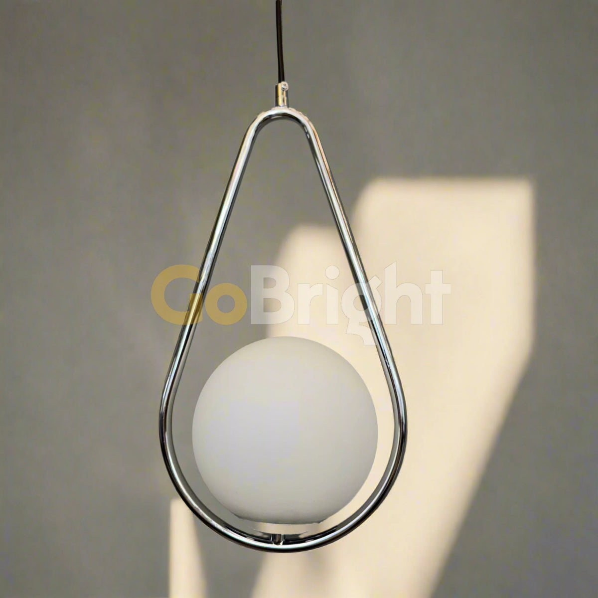 Pendul Jolie Reglabil 1xE27 Argintiu