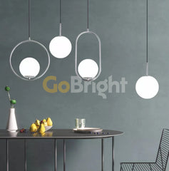 Pendul Jolie Reglabil 1xE27 Argintiu