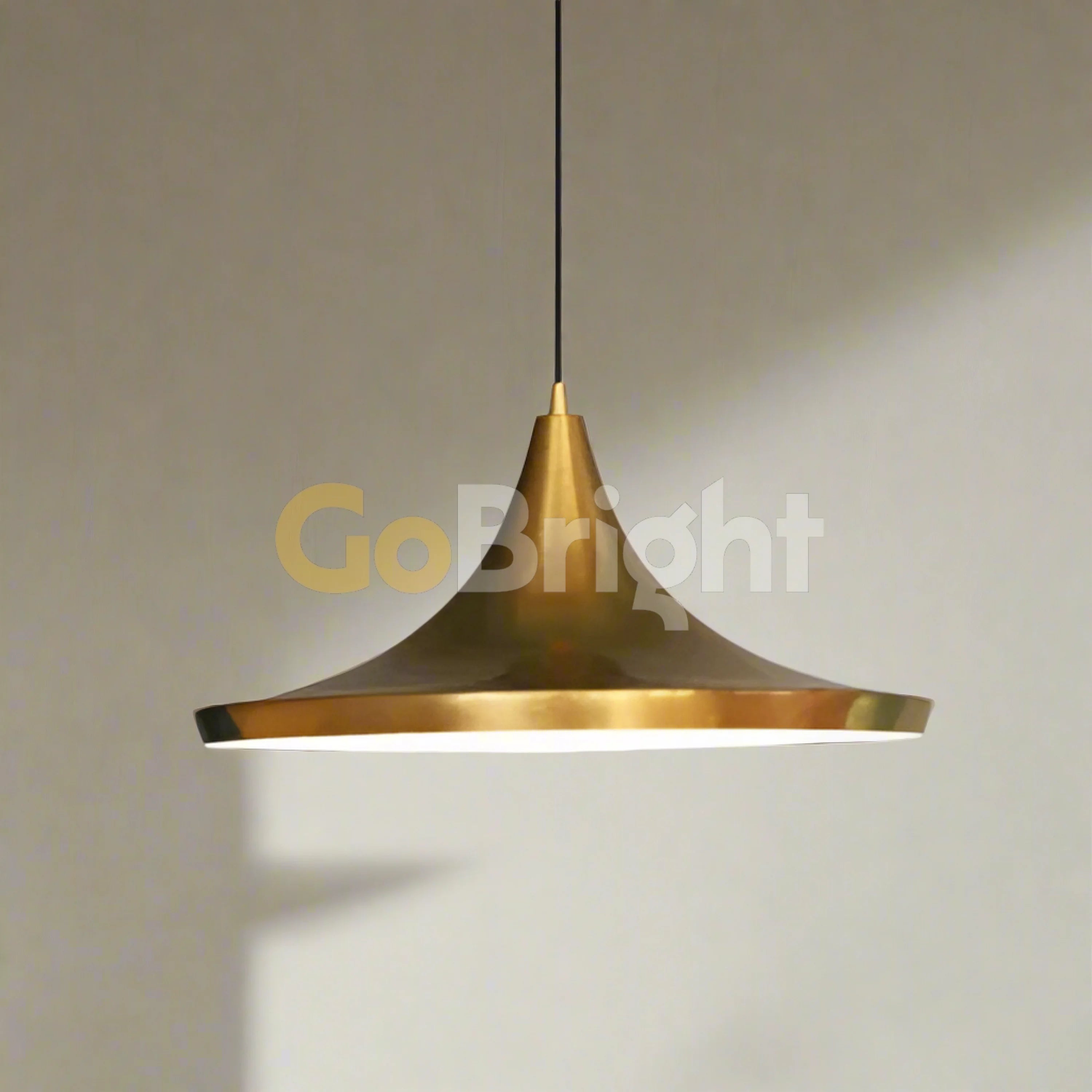 Pendul Jolie Reglabil 1xE27 Auriu