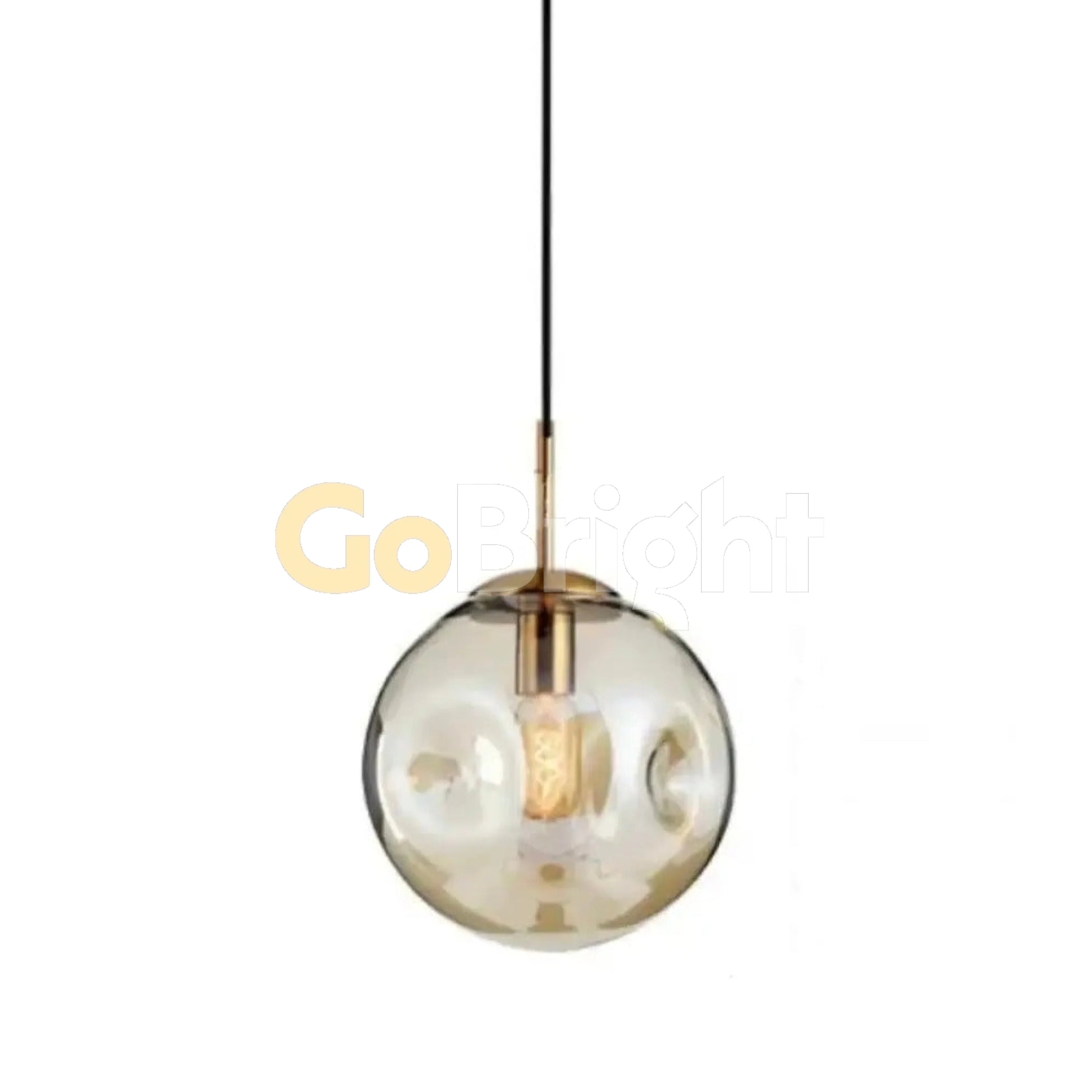 Pendul Jolie Reglabil 1xE27 Auriu