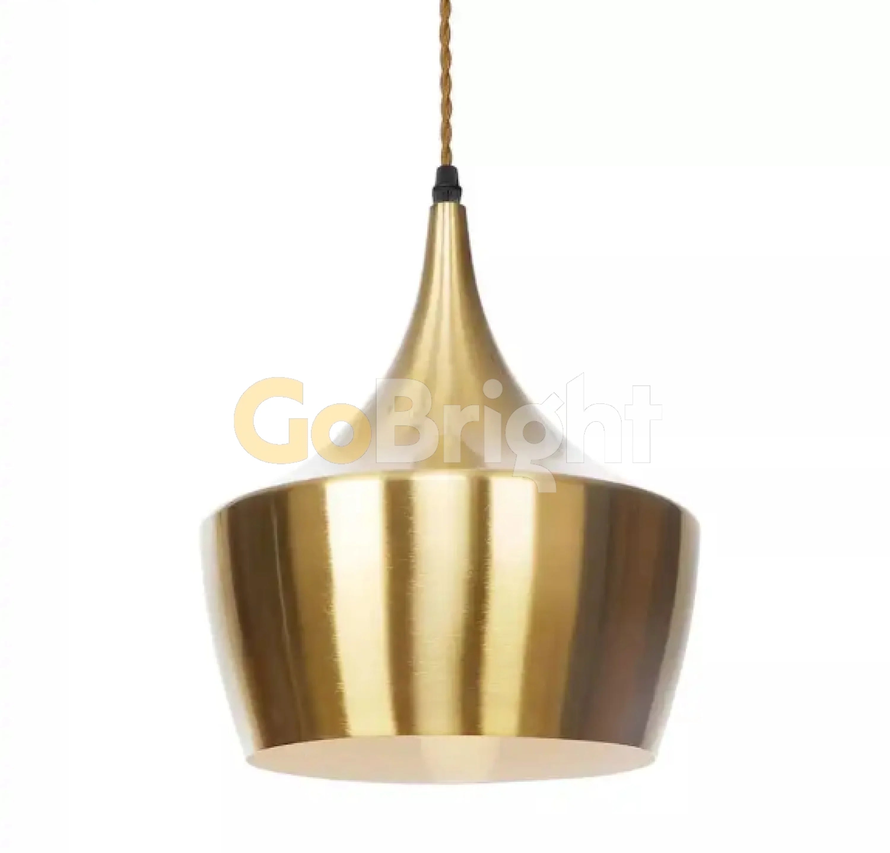 Pendul Jolie Reglabil 1xE27 Auriu
