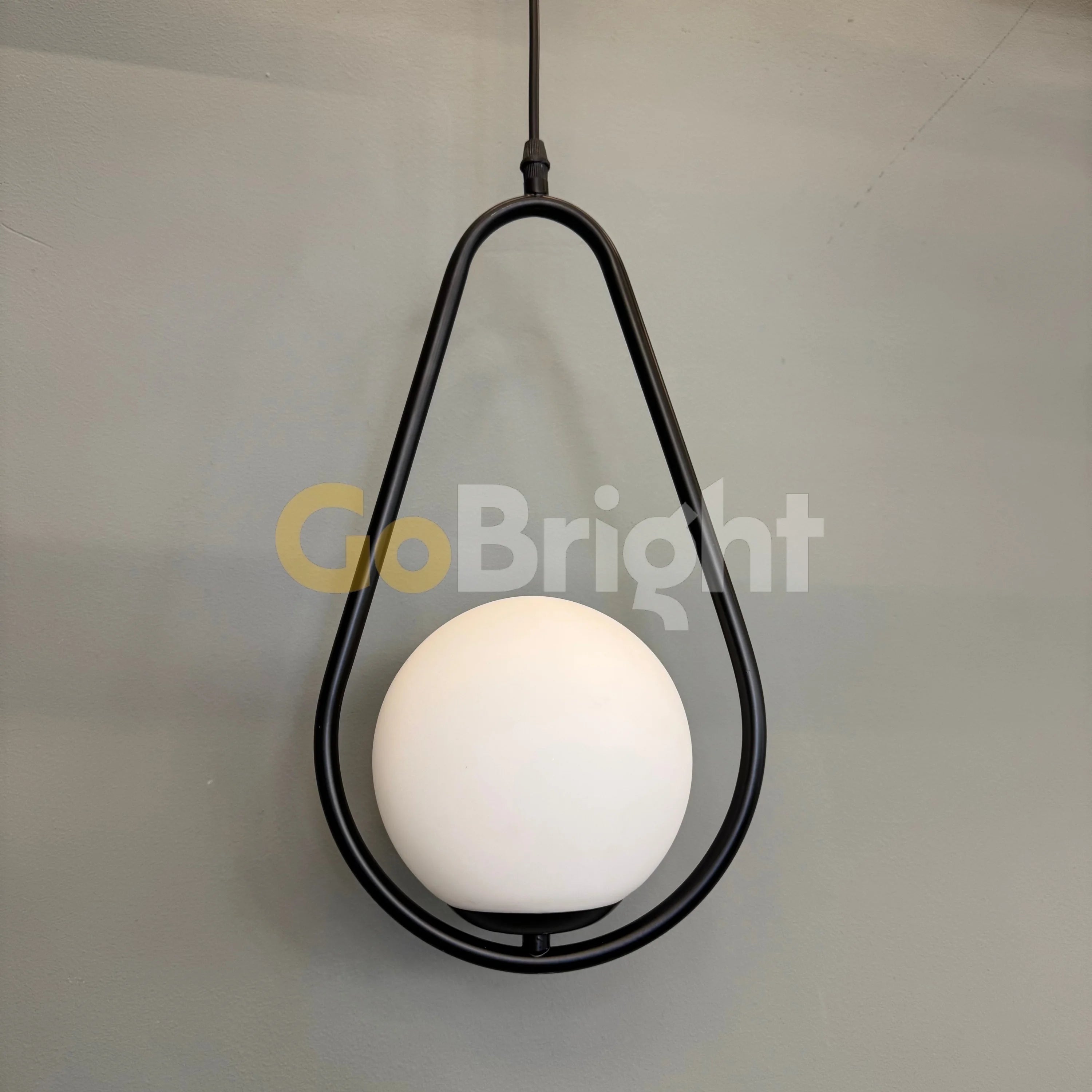Pendul Jolie Reglabil 1xE27 Negru
