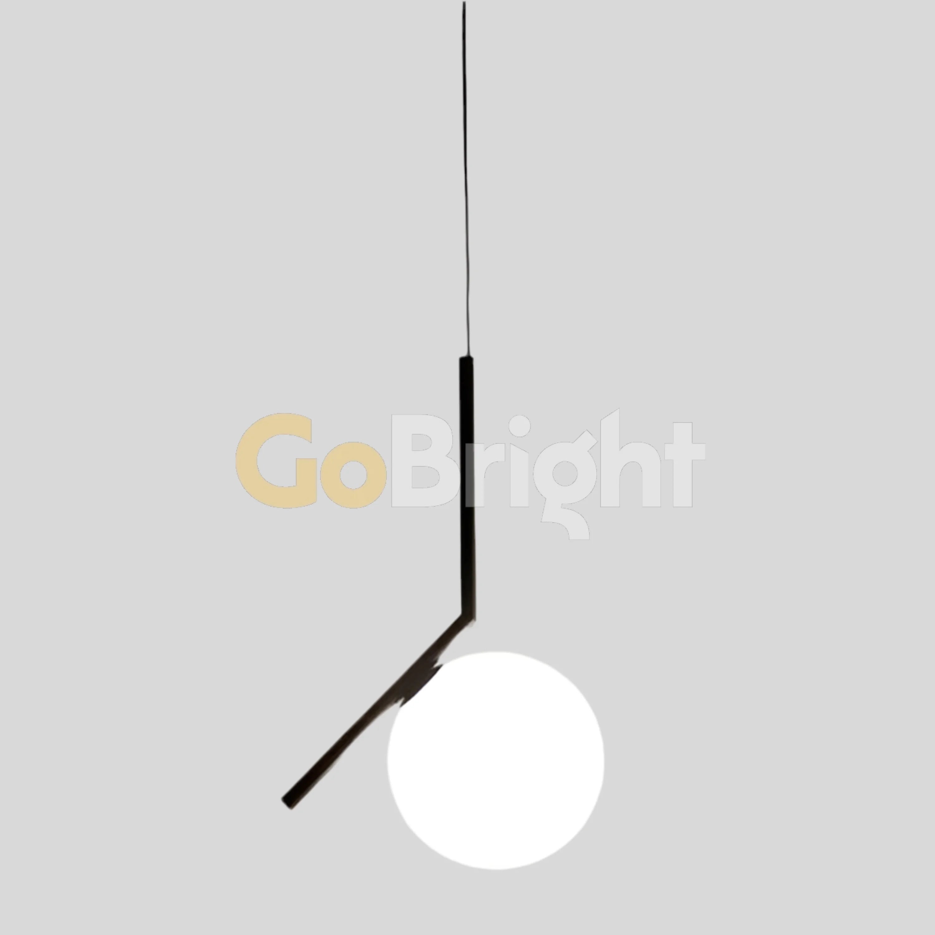Pendul Jolie Reglabil 1xE27 Negru