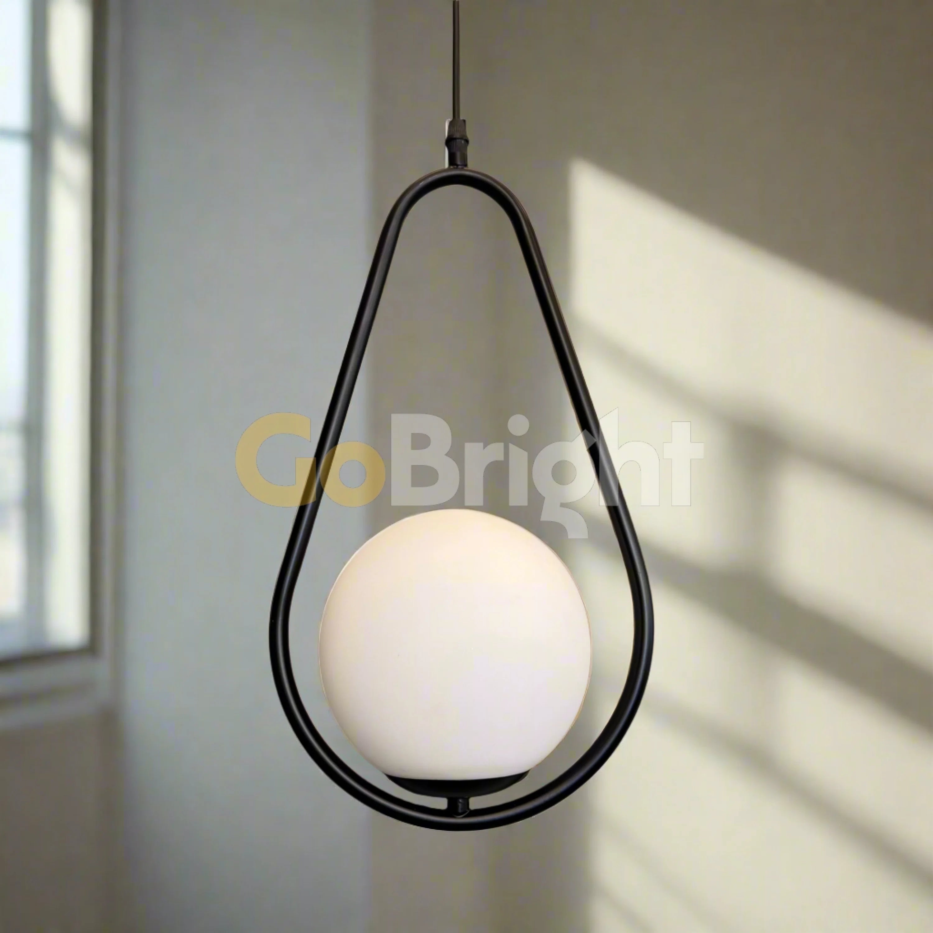 Pendul Jolie Reglabil 1xE27 Negru