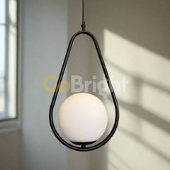 Pendul Jolie Reglabil 1xE27 Negru