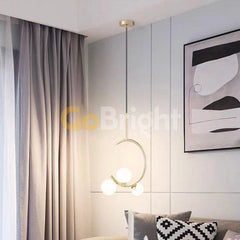 Pendul Jolie Reglabil 3xE27 Auriu