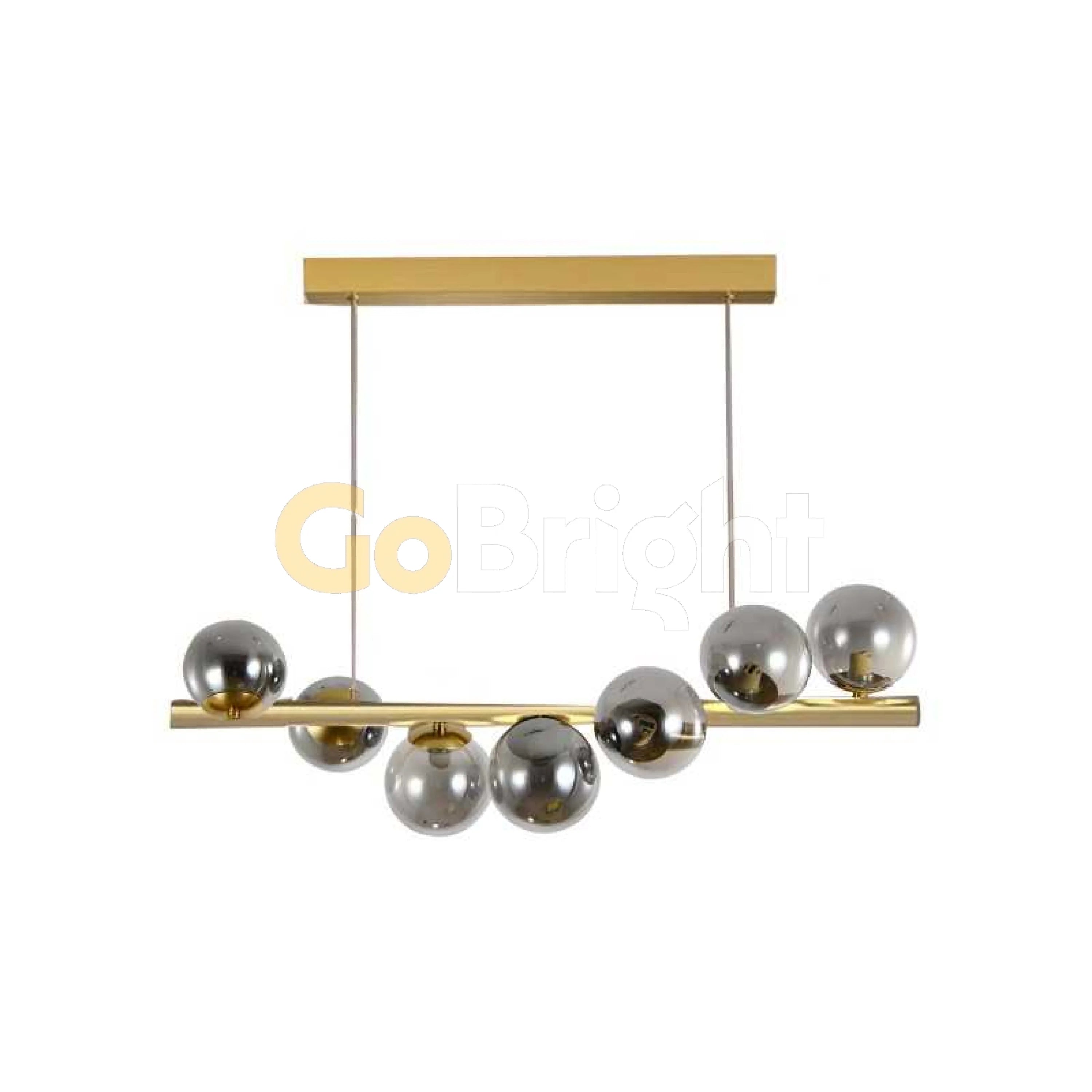 Pendul Jolie Reglabil 7xG9 70cm Auriu + Negru