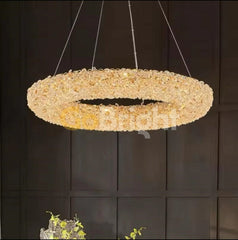 Pendul LED 60cm 80W Glow 3 Tipuri de Lumini Auriu