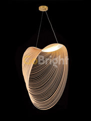 Pendul LED Ratan 15W 80cm 3 Tipuri de Lumini