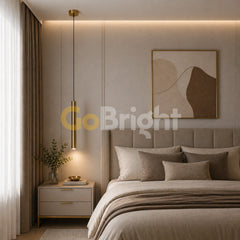 Pendul LED Urban 50cm Auriu