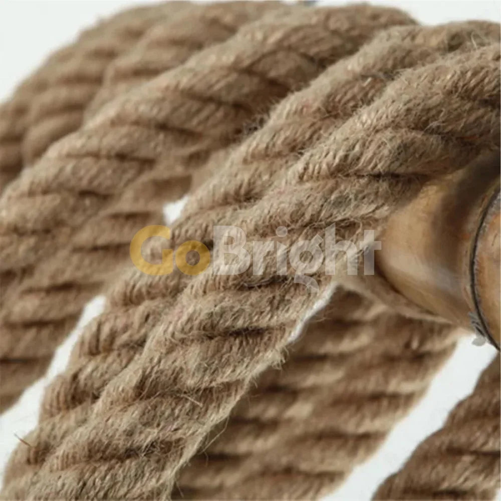 Pendul Rustic Bambus 2xE27 Reglabil 30cm